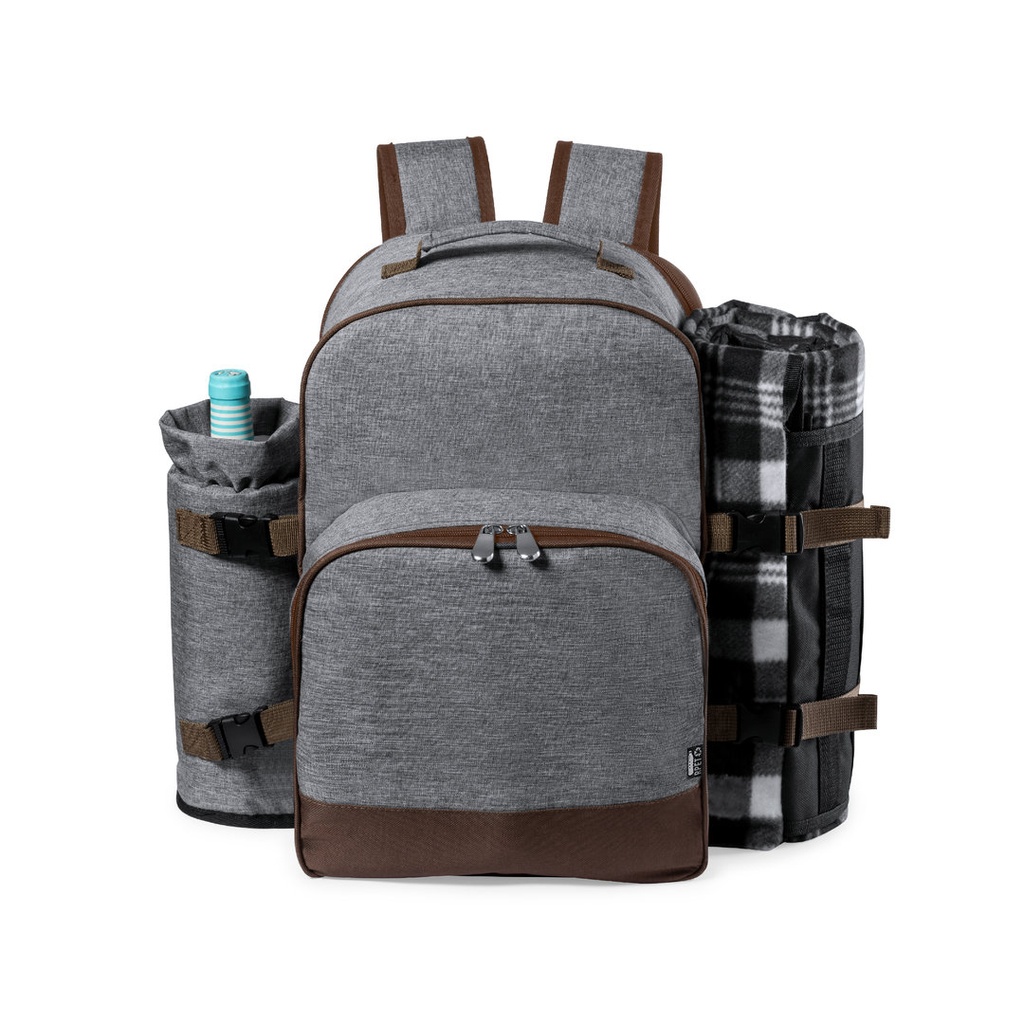 [1568GRIS/T] Mochila Nevera Picnic Seyman