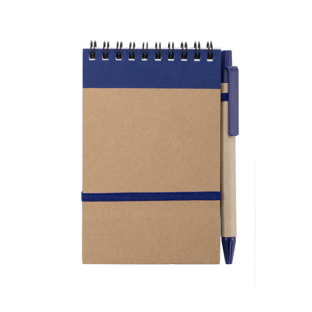 [3190AZULS/T] Libreta Ecocard (AZUL - AZUL)