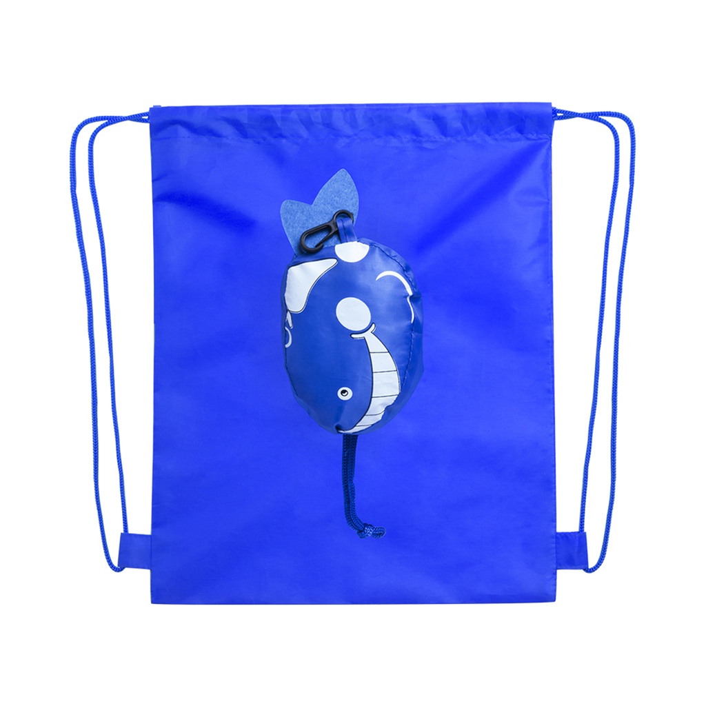 [4788AZULS/T] Mochila Plegable Kissa (AZUL - AZUL)