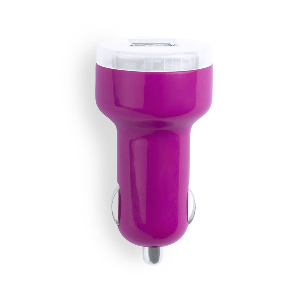 [4950FUCSIS/T] Cargador Coche USB Denom