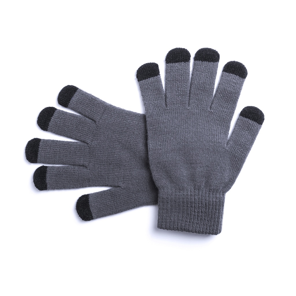 [5131GRNGS/T] Guante Táctil Tellar (GR/NG - GRIS/NEGRO)