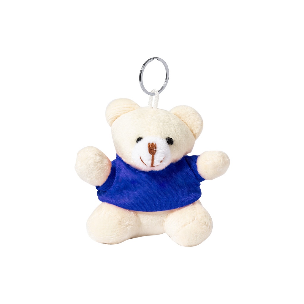 [9891AZULS/T] Llavero Peluche Tedchain (AZUL - AZUL)