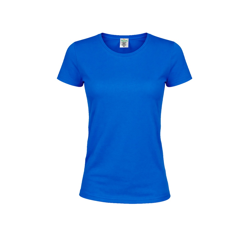 [5868AZULS] Camiseta Mujer Color "keya" WCS150 (AZUL - AZUL, S)
