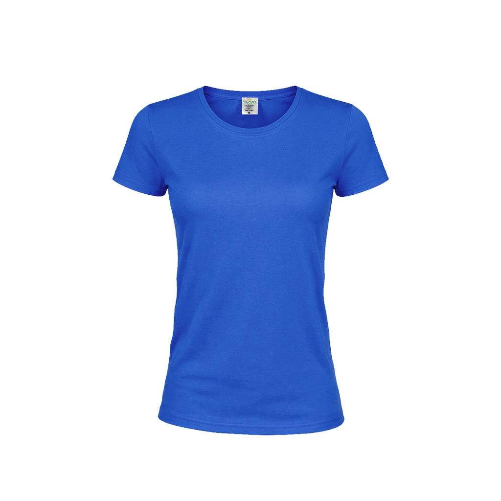 [5870AZULS] Camiseta Mujer Color "keya" WCS180 (AZUL - AZUL, S)