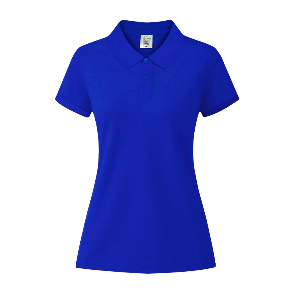 [5872AZULS] Polo Mujer Color "keya" WPS180 (AZUL - AZUL, S)