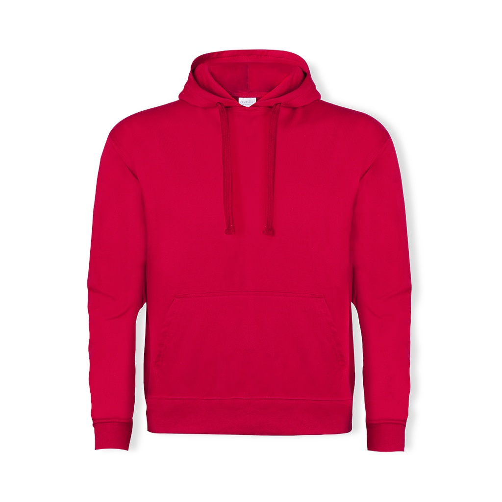 [1302ROJXS] Sudadera Adulto con Capucha Harnix (ROJ - ROJO, XS)