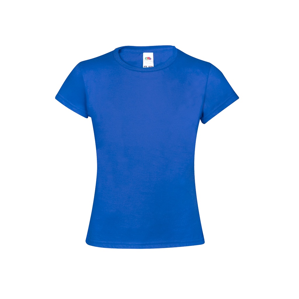 [1329AZUL12-13] Camiseta Niña Color Iconic (AZUL - AZUL, 12-13)