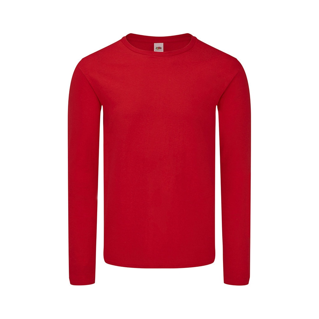 [1330ROJXL] Camiseta Adulto Color Iconic Long Sleeve T