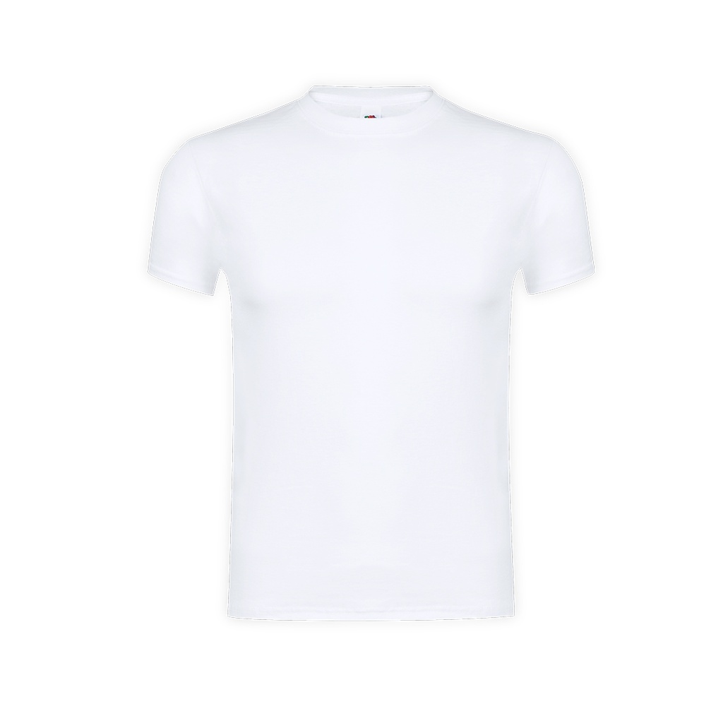 [1332BLAS] Camiseta Adulto Blanca Original T (S)