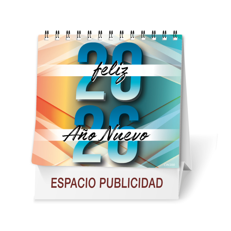 Calendario sobremesa Wire-O mini 9,7 cm