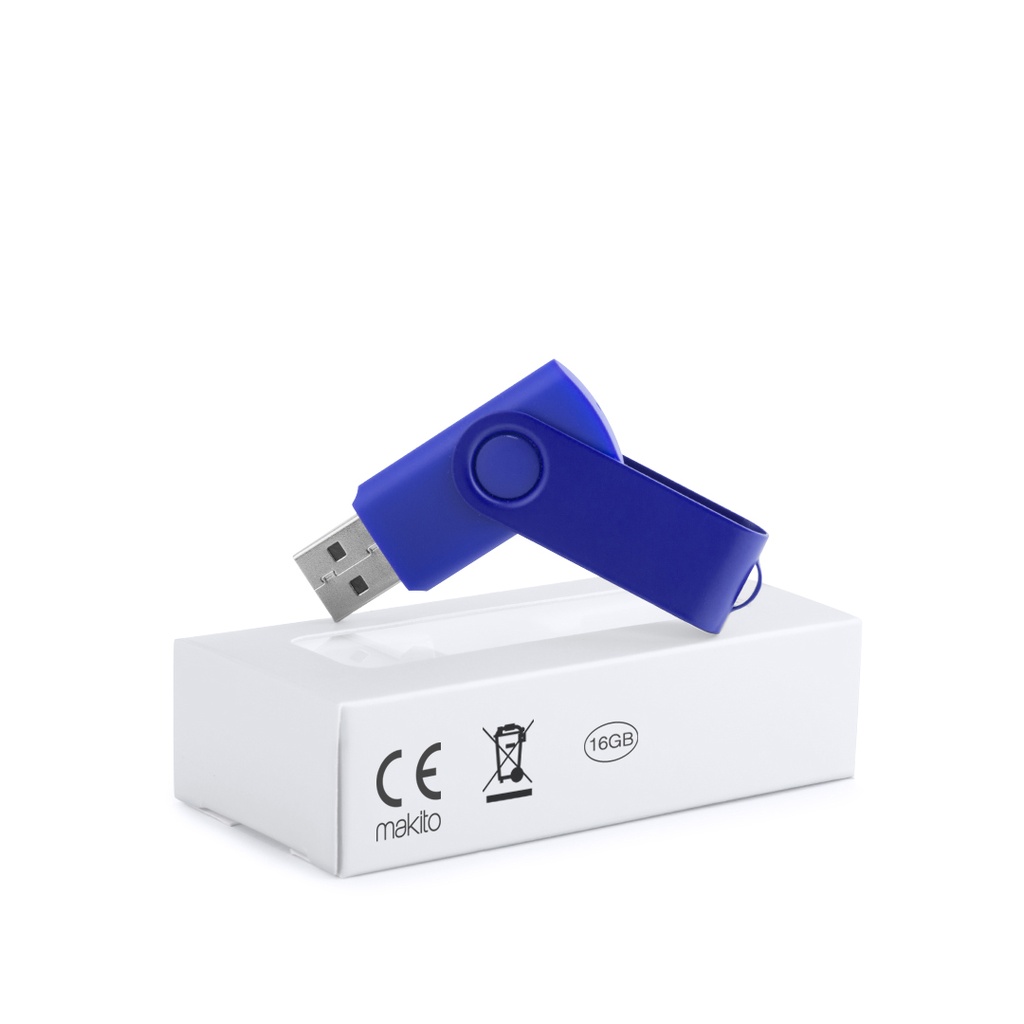 [6236AZULS/T] Memoria USB Survet 16Gb (AZUL - AZUL)