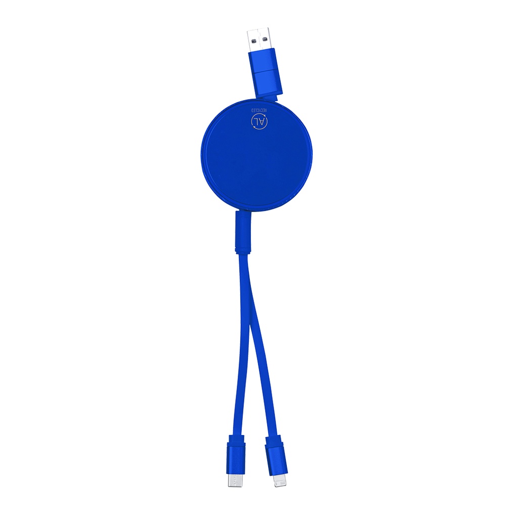 [20845AZULS/T] Cable Cargador Freud (AZUL - AZUL)