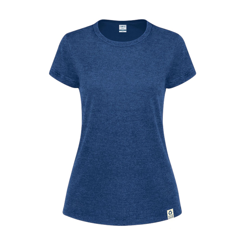 [21138AZULS] Camiseta Mujer Bandul (AZUL - AZUL, S)