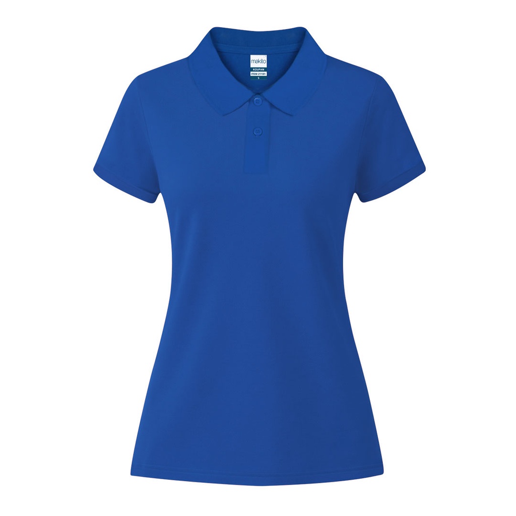 [21144AZULS] Polo Mujer Color Koupan (AZUL - AZUL, S)