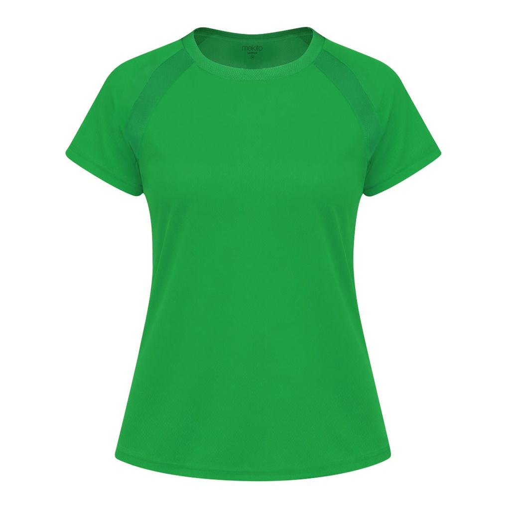 [21158VERS] Camiseta Mujer Tecnic Sappor (VER - VERDE, S)