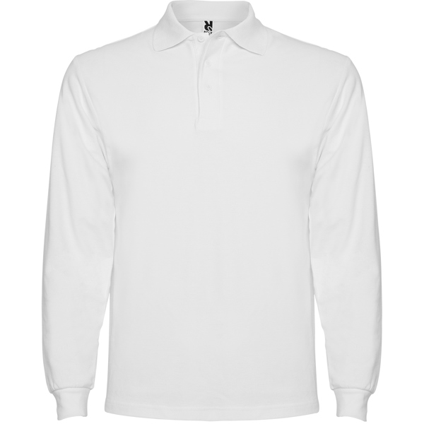 [PO66350101] Polo Estrella L/S (01 - Blanco, S)