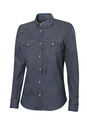 405007S Camisa Denim Ml Mujer