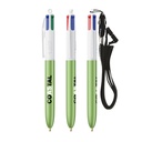 Bolígrafo BIC® 4 Colores Glacé con Lanyard
