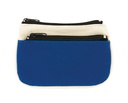 Monedero Pvc-Poliester Kuca Azul