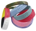 Pulsera Silicona Simar Con Bajo-Relieve Sin Impresion